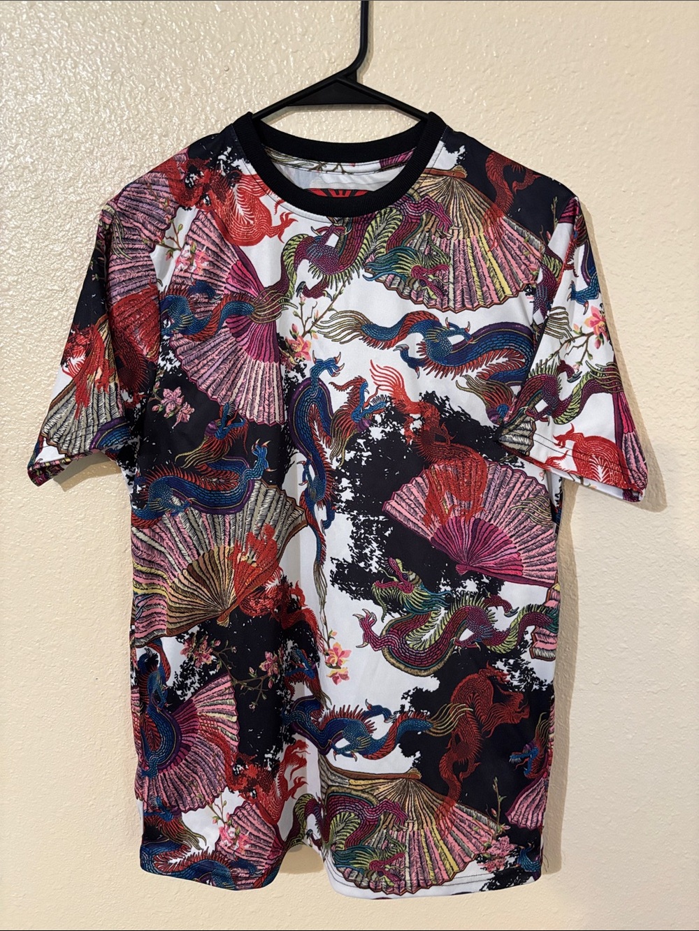 Men's Fresh Prints by Drill Clothing Multicolor Graphic Short Sleeve Size S